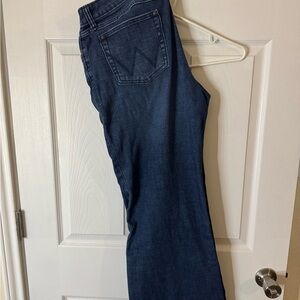 Wrangler Dark Blue Boot Cut Jeans
